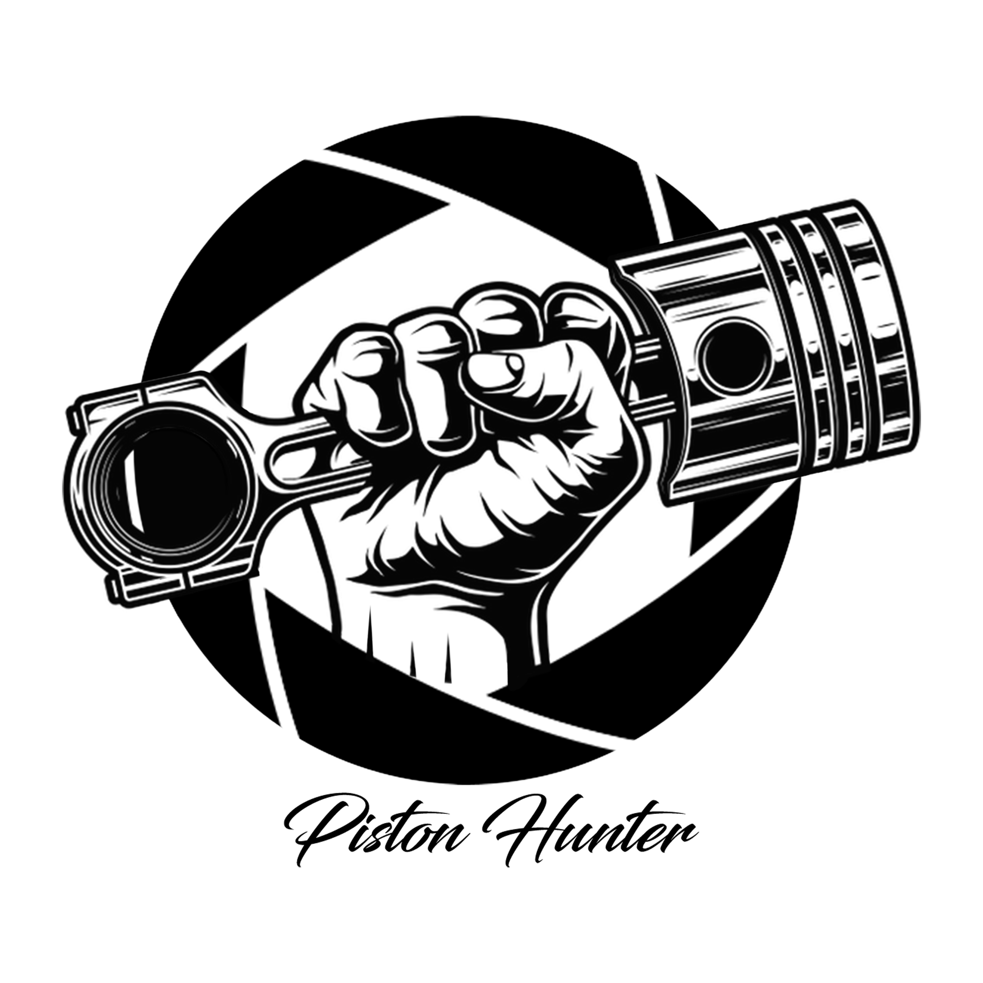 Logotipo original de Piston Hunter